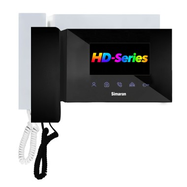 آیفون تصویری سیماران HD مدل 47D رنگ سفید و مشکی