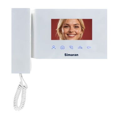 آیفون تصویری سیماران HD مدل 47D رنگ سفید