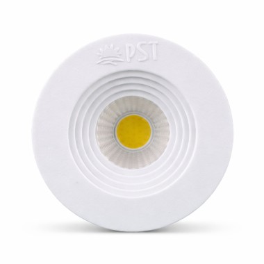 چراغ چشمی توکار 3 وات پارس شعاع توس دایره ای چراغ چشمی توکار 3 وات پارس شعاع توس دایره ای